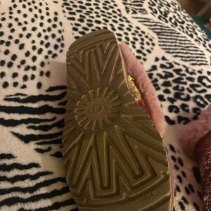 UGG Cluggette Sequin Pink Slippers-Women